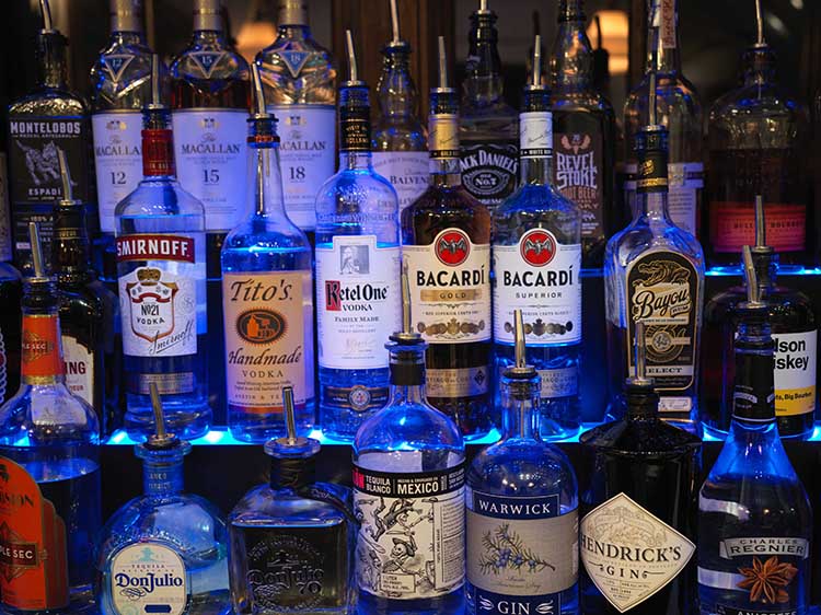 Fully Stocked Bar